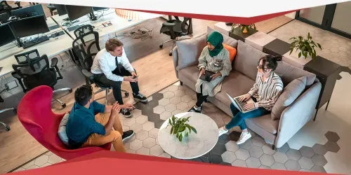 How Office Colours Impact Productivity & Well-Being