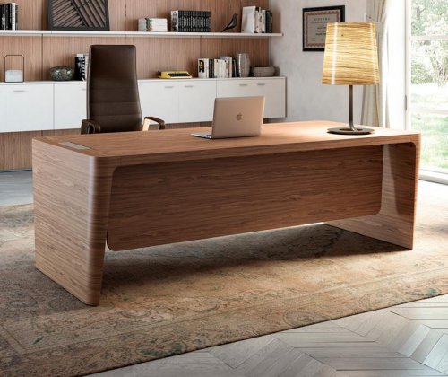 Wood Veneer Executive Desks