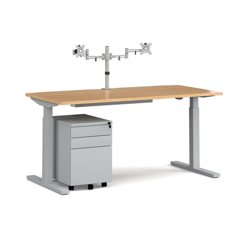 Elev8 Mono Straight Sit-stand Desk