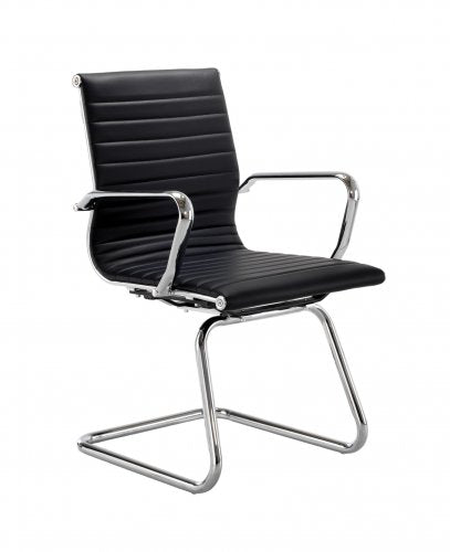 ARIA High Back Leather Faced Conference Chair