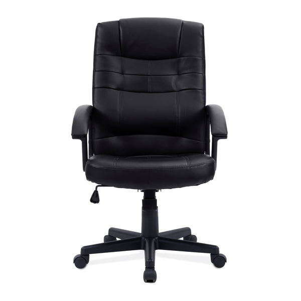 Darwin - High Back Leather Effect Executive Armchair for a Professional Look