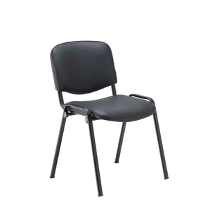 Club Chair | Black PU