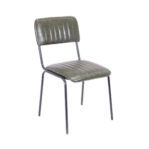 Tavern Side Chair | Green PU