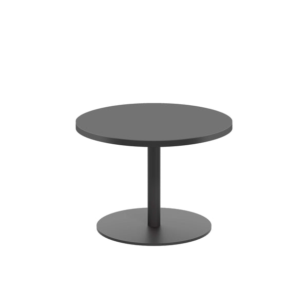 Contract Table Low (FSC) | 600mm | Black/Black