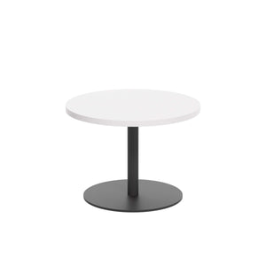 Contract Table Low (FSC) | 600mm | White/Black