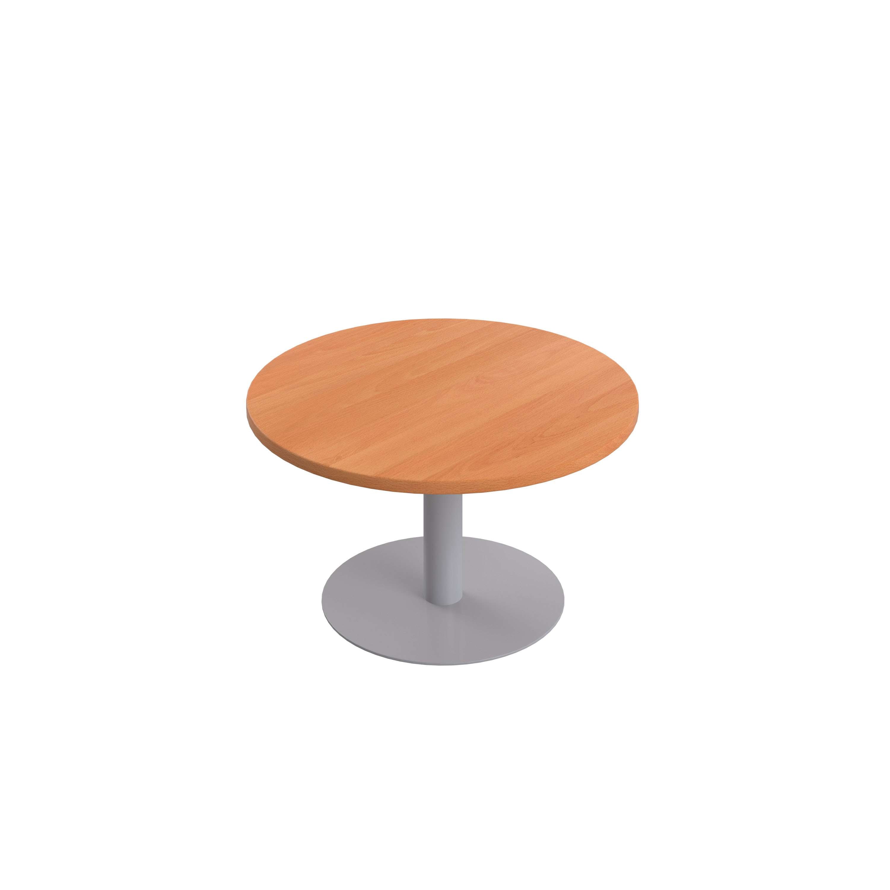 Contractable Table Contract Table Low (FSC) | 600mm | Beech/Silver
