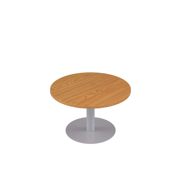 Contract Table Low (FSC) | 600mm | Nova Oak/Silver