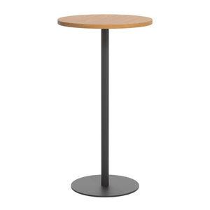Contract Table High (FSC) | 600mm | Nova Oak/Black