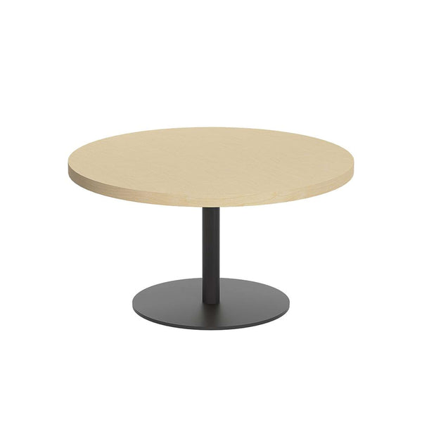 Contract Table Low (FSC) | 800mm | Maple/Black