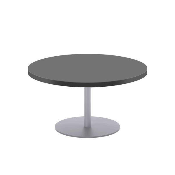 Contract Table Low (FSC) | 800mm | Black/Silver