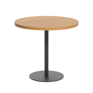 Contract Table Mid (FSC) | 800mm | Nova Oak/Black