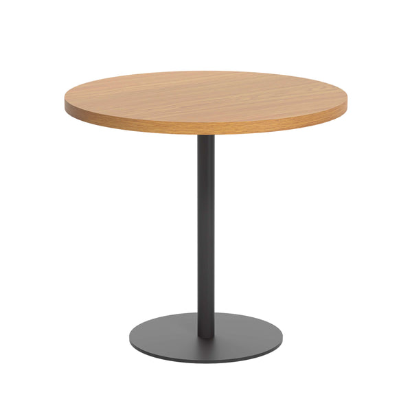 Contract Table Mid (FSC) | 800mm | Nova Oak/Black