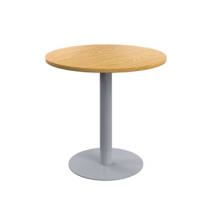 Contract Table Mid (FSC) | 800mm | Nova Oak/Silver