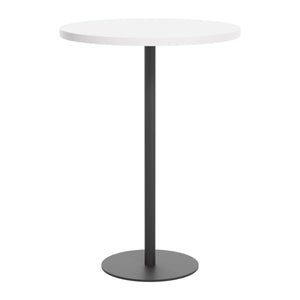 Contract Table High (FSC) | 800mm | White/Black