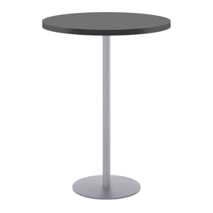 Contract Table High (FSC) | 800mm | Black/Silver