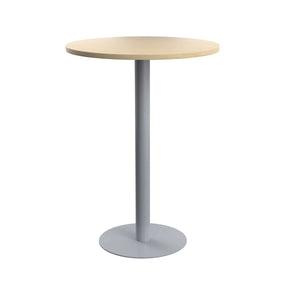 Contract Table High (FSC) | 800mm | Maple/Silver