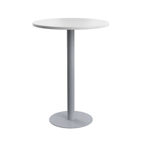 Contract Table High (FSC) | 800mm | White/Silver
