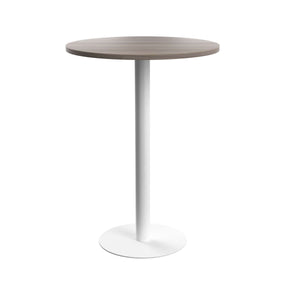 Contract Table High (FSC) | 800mm | Grey Oak/White