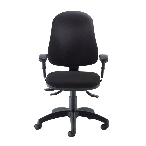 Calypso 2 Deluxe Chair | Adjustable Arms | Black