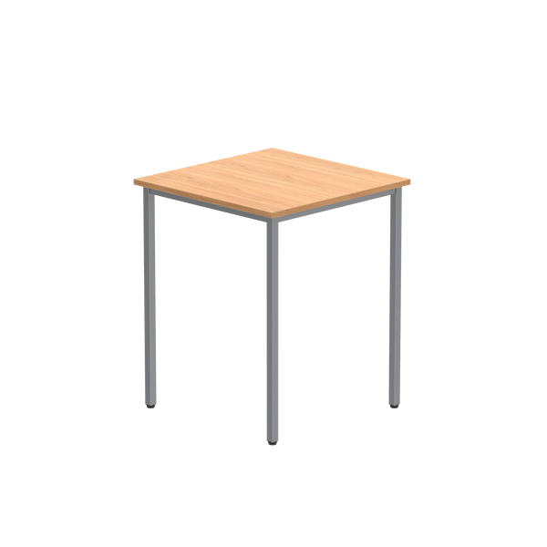 Office Rectangular Multi-Use Table (FSC) | 600X600 | Norwegian Beech/Silver