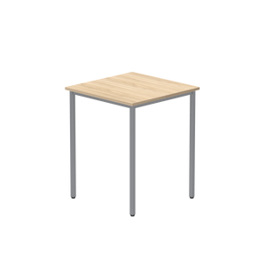 Office Rectangular Multi-Use Table (FSC) | 600X600 | Canadian Oak/Silver