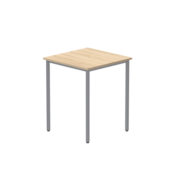 Office Rectangular Multi-Use Table (FSC) | 600X600 | Canadian Oak/Silver