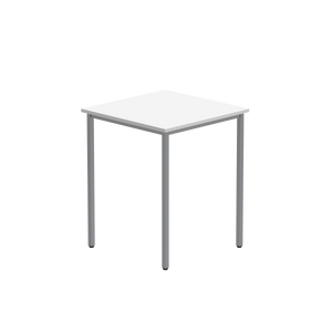 Office Rectangular Multi-Use Table (FSC) | 600X600 | Arctic White/Silver