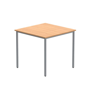 Office Rectangular Multi-Use Table (FSC) | 800X800 | Norwegian Beech/Silver