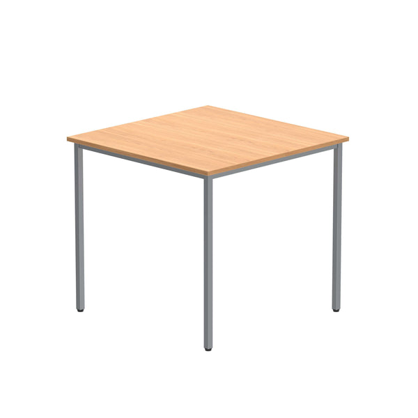 Office Rectangular Multi-Use Table (FSC) | 800X800 | Norwegian Beech/Silver