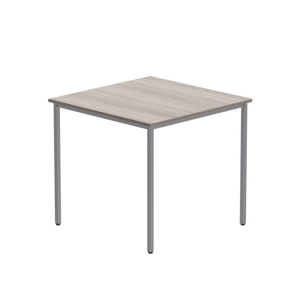 Office Rectangular Multi-Use Table (FSC) | 800X800 | Alaskan Grey Oak/Silver