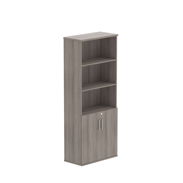 Combination Cupboard with Doors (FSC) | 1900 High | Alaskan Grey Oak
