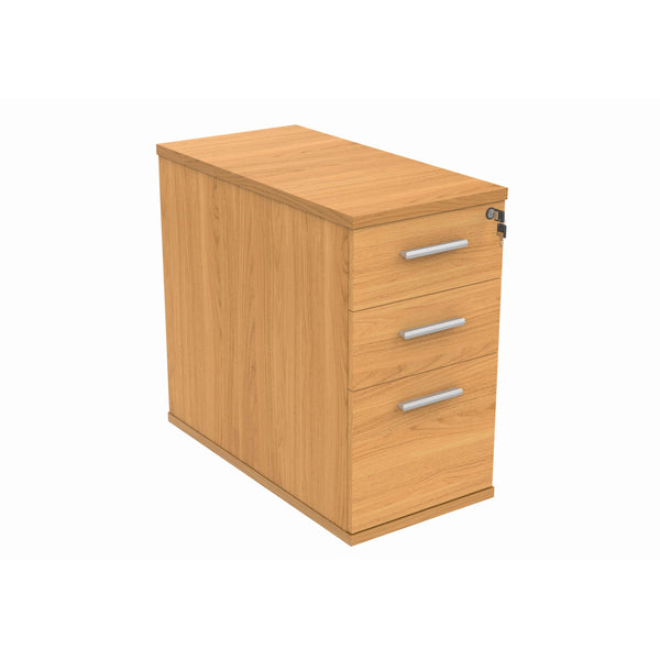 Desk High Office Storage Unit (FSC) | 800 Deep | Norwegian Beech