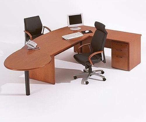 Wood Veneer Executive Desks