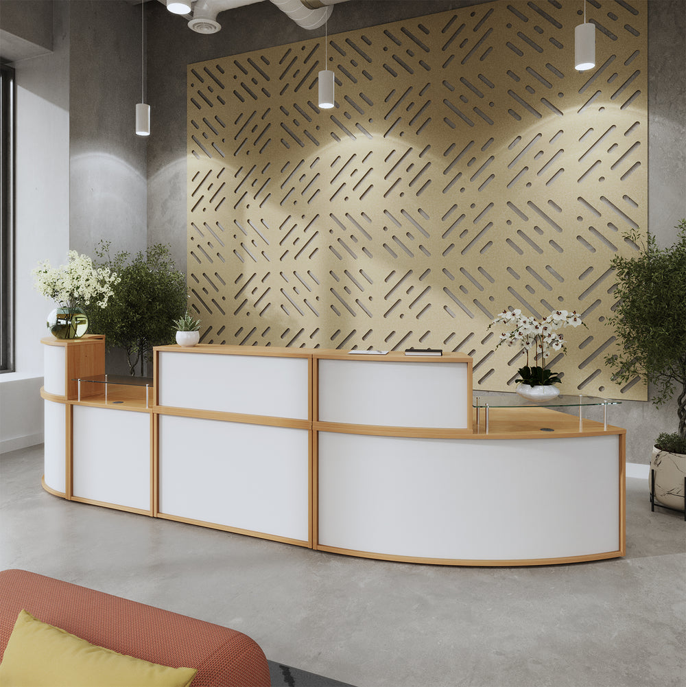 DENVER Compact Straight Reception Desk