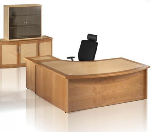Wood Veneer Executive Desks