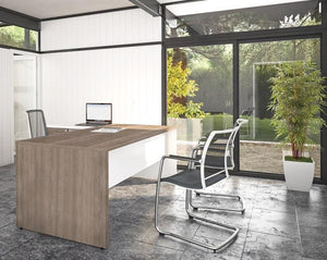 Esteem Executive Panel End Radial Desking