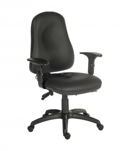 EVOLVE Faux Leather Operator Chair