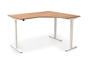 Freedom Lite Electric Sit/Stand Radial Desk