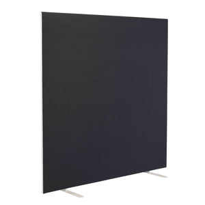 Floor Standing Screen Straight | 1600W X 1600H | Black