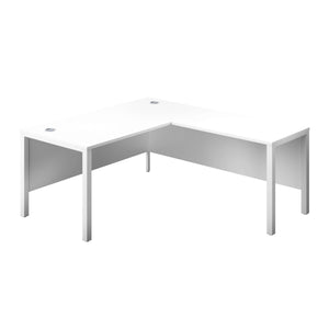 Goal Post Right Hand Return Desk (FSC) | 1600X800 | White/White