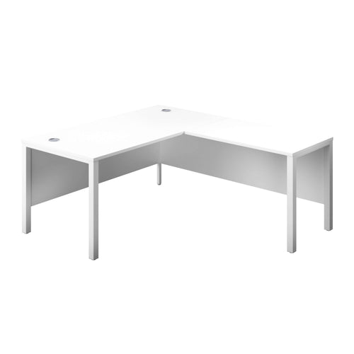 Goal Post Right Hand Return Desk (FSC) | 1800X800 | White/White