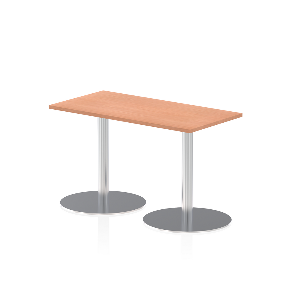 Italia Slimline Rectangular Poseur Table