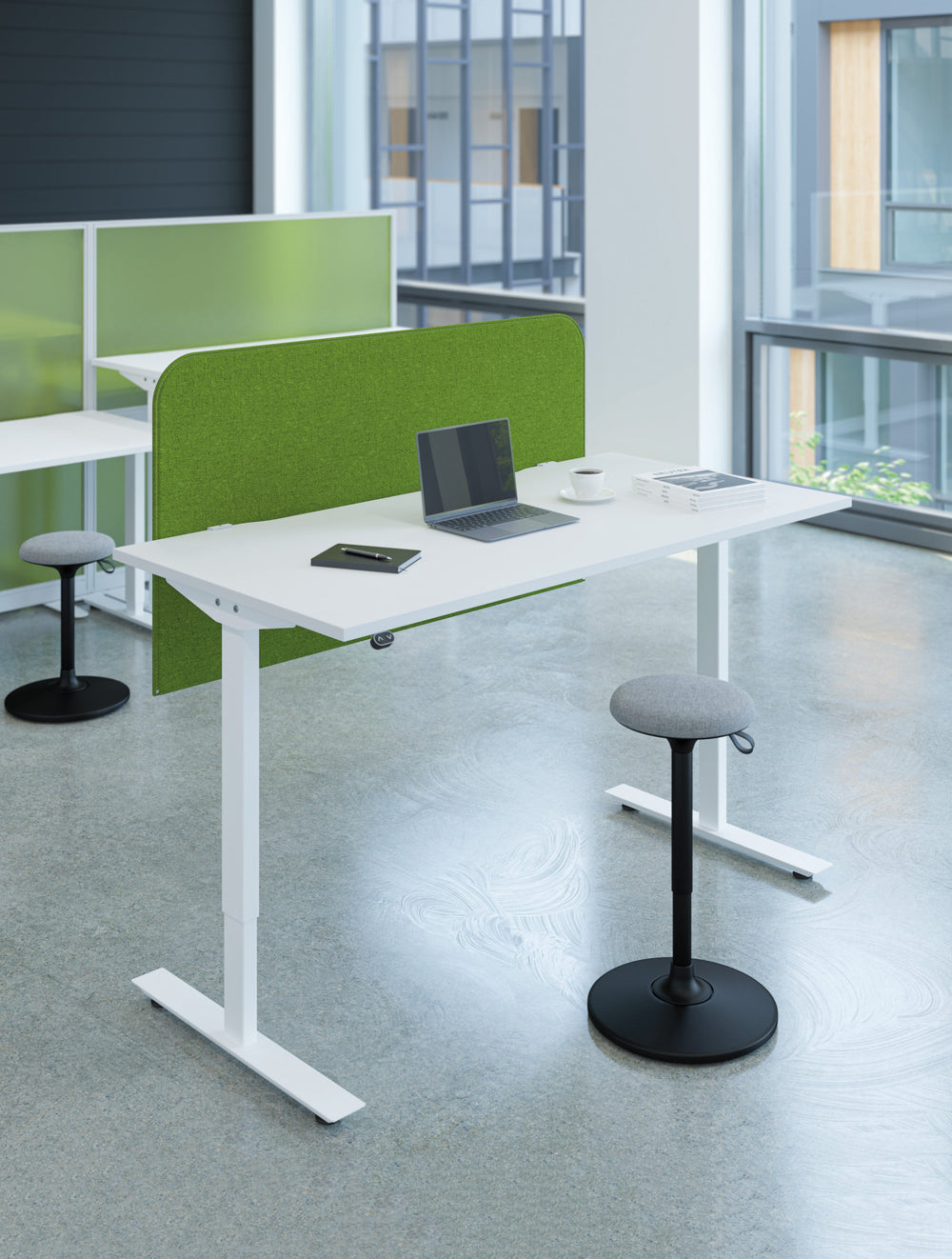 Freedom Lite Rectangular Electric Sit/Stand Desk