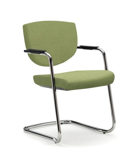 KEY Mid Back Meeting Room Chair with Cantilever Frame