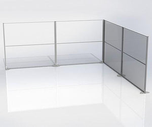 MOONLIGHT FROSTED Acrylic Floor Standing Screens
