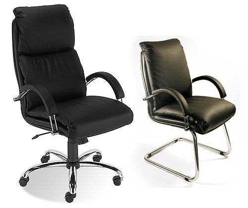 Nadir Leather Faced Executive Chair Range - Made to Order Product