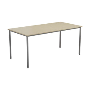 Rectangular Multipurpose Table | 1600 X 800 | Maple/Silver