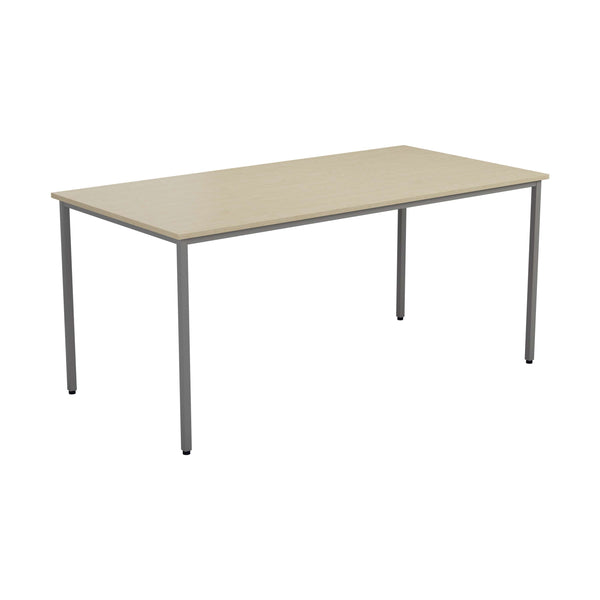 Rectangular Multipurpose Table | 1600 X 800 | Maple/Silver