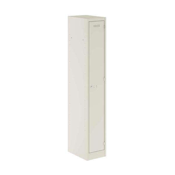 Primary 1 Door Single Locker Column | Traffic White