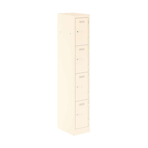 Primary 4 Door Single Locker Column | Chalk